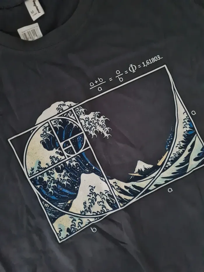 T-shirt Pampling Vague de Kanagawa - photo numéro 2