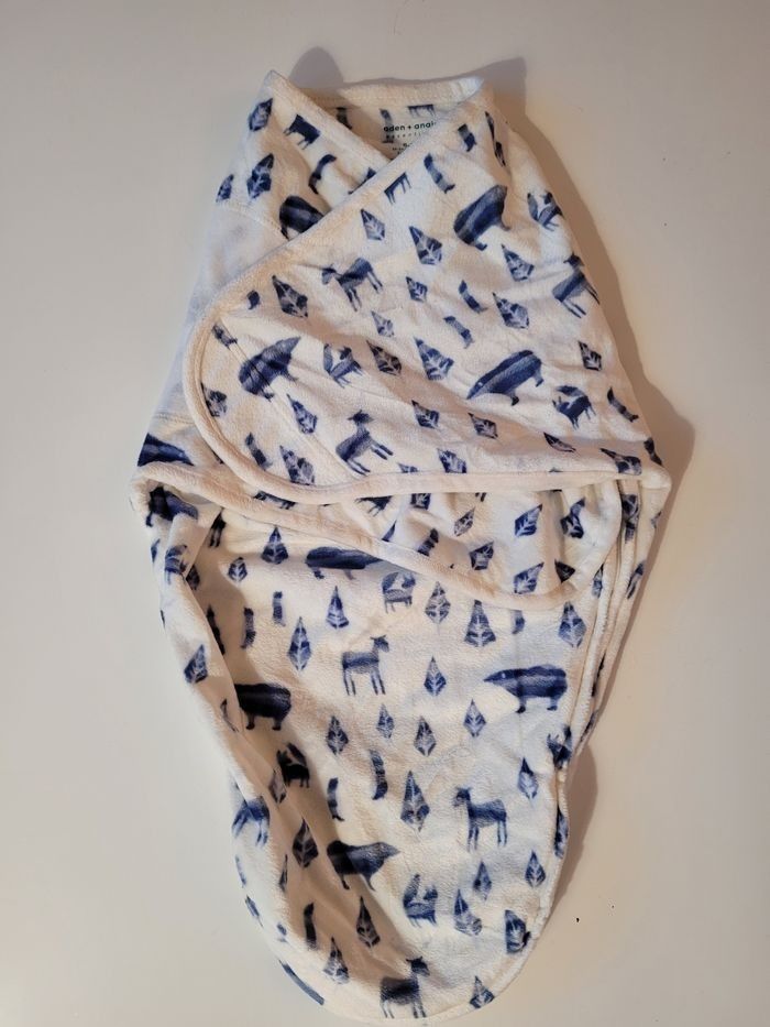 MAXI-LANGES D’EMMAILLOTAGE BASIQUES EN VELBOA LOT DE 3 - photo numéro 2