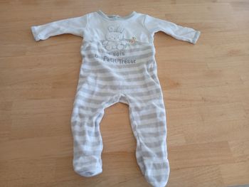 Pyjama Hiver Manches Longues Gémo 6 Mois 