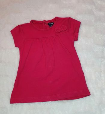 Lot 2 Tee-shirts manches courtes 3mois Kiabi