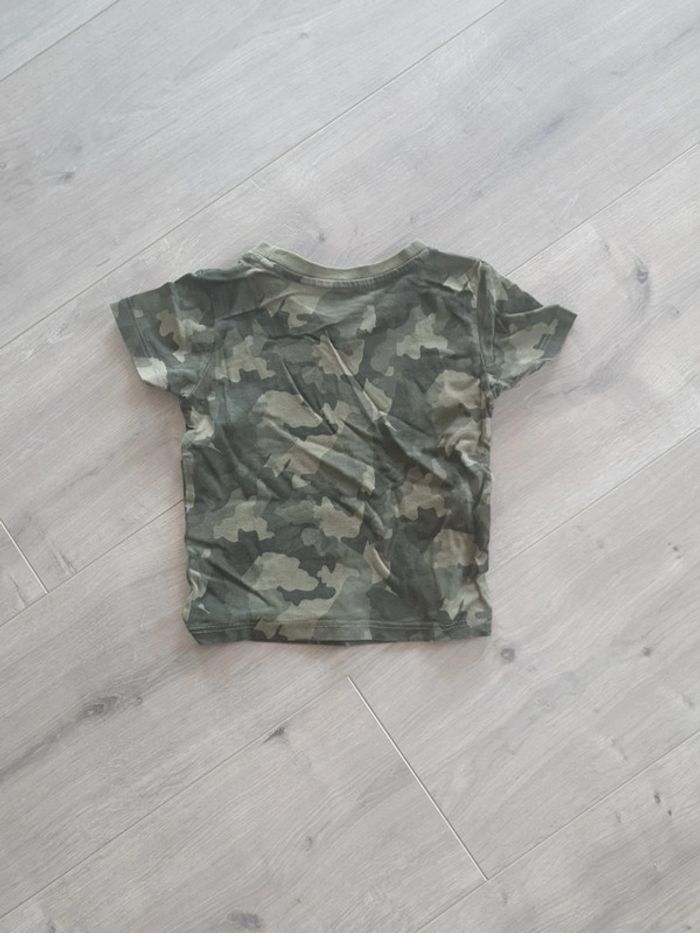 Tee-shirt militaire 9-12mois - photo numéro 3