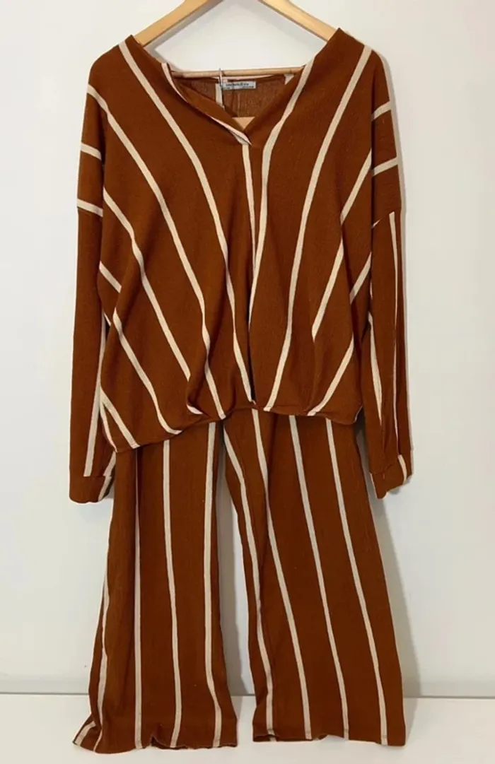 Ensemble Zara marron
