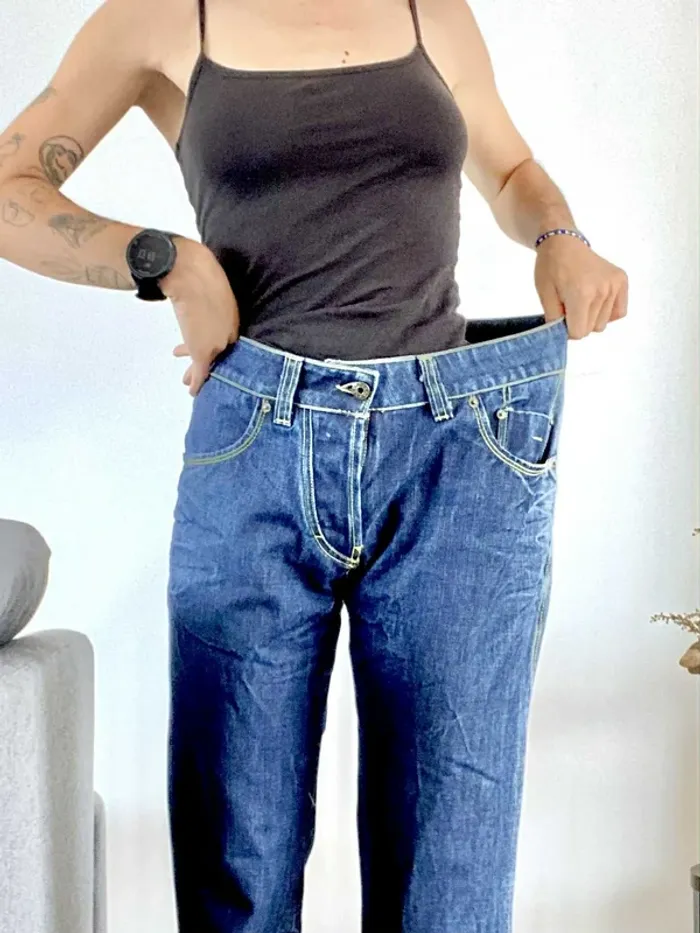 Pantalon Schoff en taille 46 - Très bon état - photo numéro 3