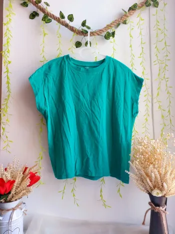 T-shirt Kiabi – M – Turquoise – État : Excellent