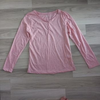 Pull femme rose tex taille 38
