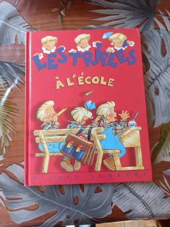 Livre les triplés à l'école