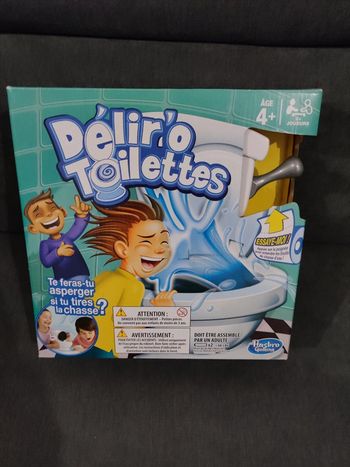 Jeux de société délir:o toilette