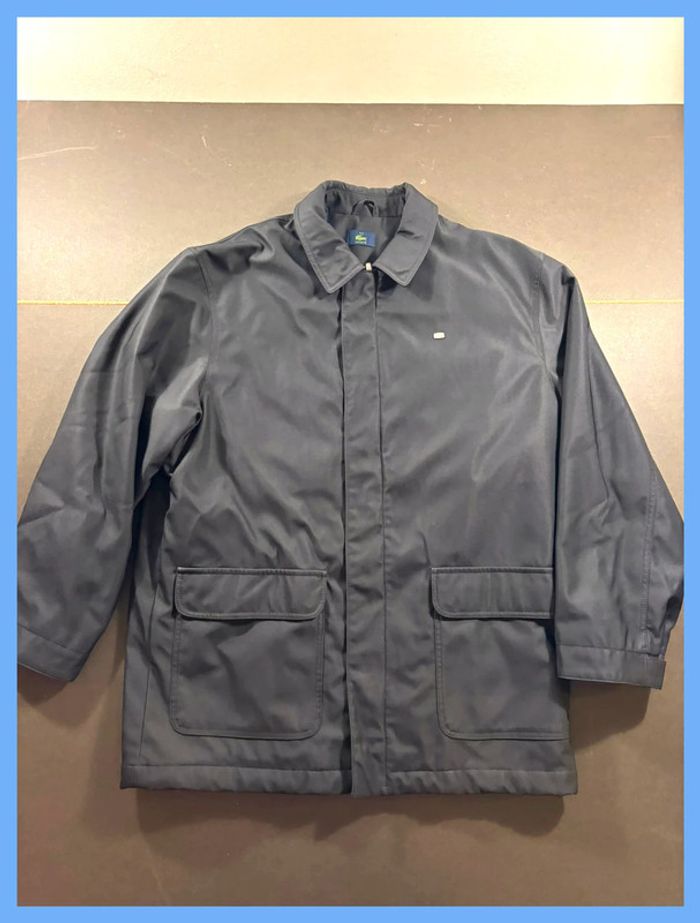Manteau - Veste Lacoste Vintage Noir taille XL - photo numéro 2