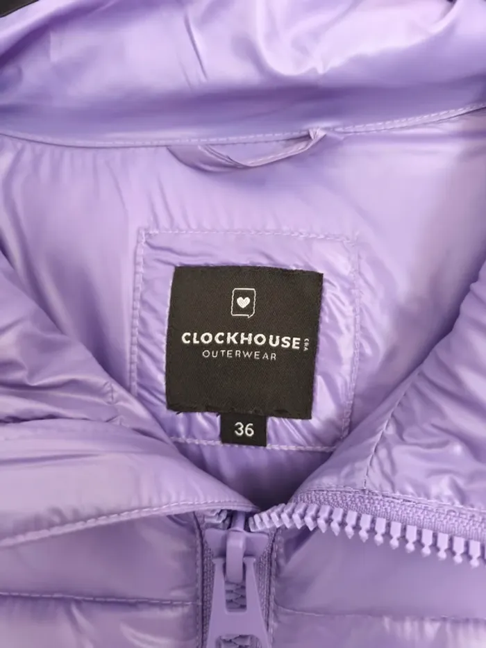 Doudoune matelassé violette/lilas C&A - photo numéro 2