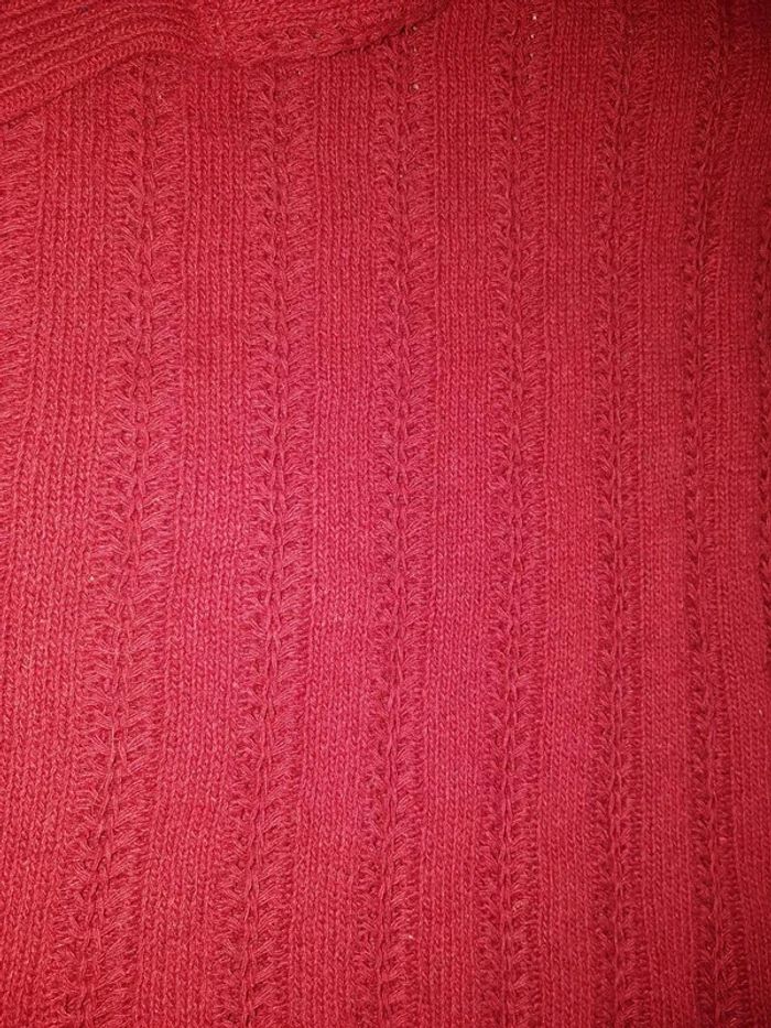 Pull. femme. Bordeaux. Taille 40/42. shein - photo numéro 2