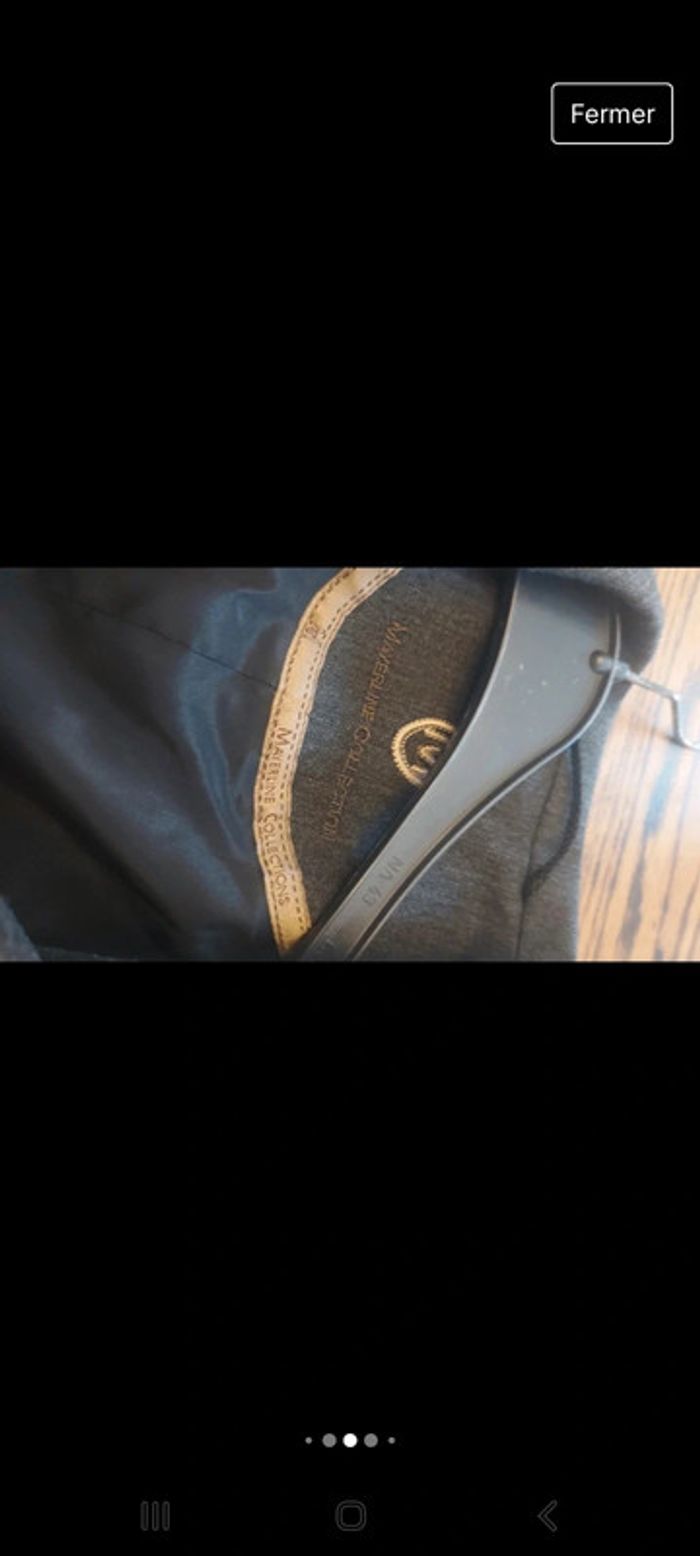 Blazer gris Mayerline fr 38 comme neuf - photo numéro 4