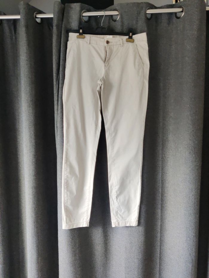 Pantalon Chino creme