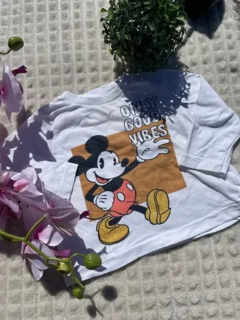 T-shirt manches longues Disney - Mickey Mouse - 9 mois.