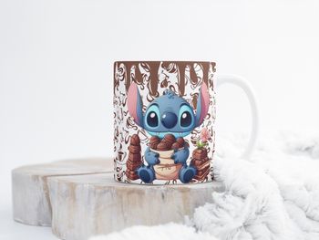 Mug stitch chocolat