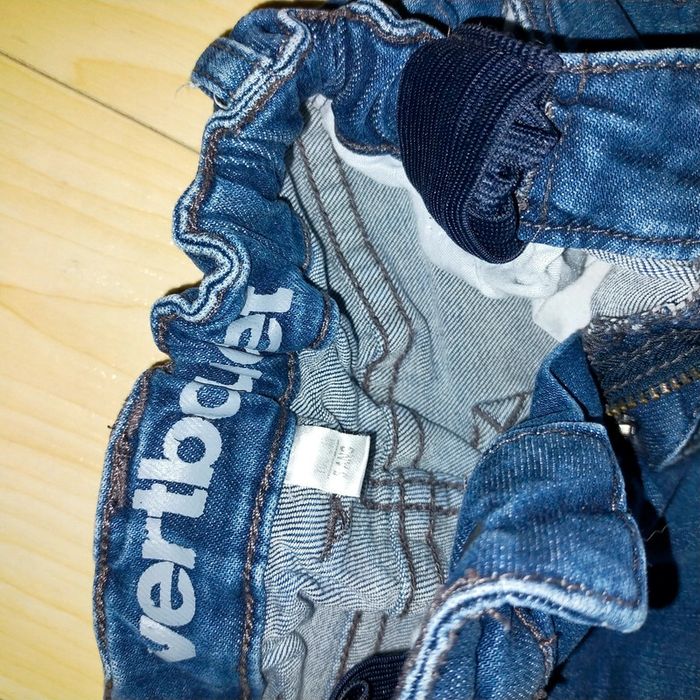 Jean bleu réglable a la taille Vertbaudet 5 ans - photo numéro 5