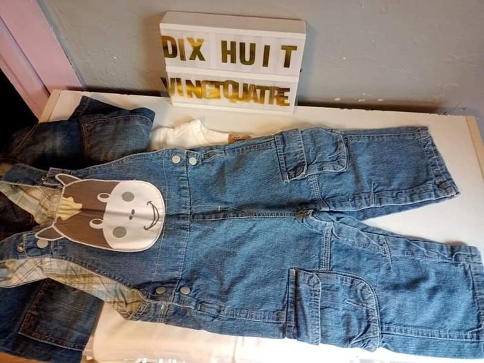 Lot salopettes 18/24mois garçon - photo numéro 3