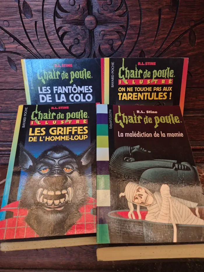 📚 Chair de Poule - 4 livres 📚 - photo numéro 2