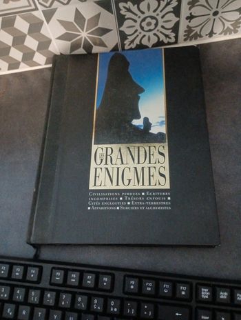 Livre les grandes enigmes