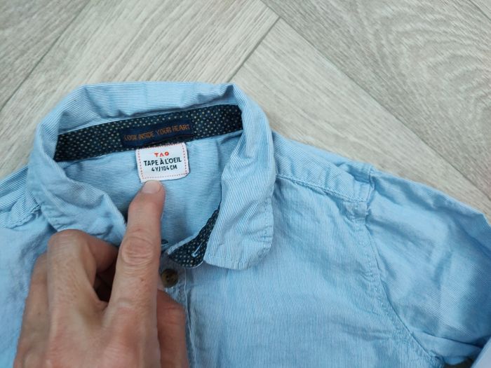 Lot de vêtement garçon 4 ans pull Zara jean et chemise - photo numéro 7