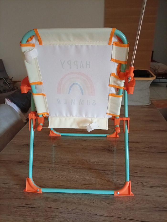 Chaise avec parasole - photo numéro 4