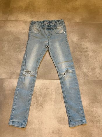 Jean slim troué taille 8 ans