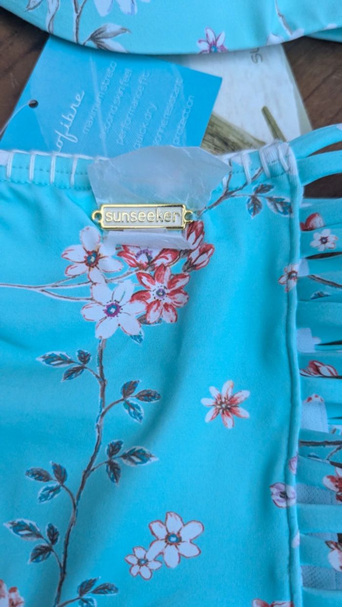 Bikini bandeau taille haute Sunseeker S - photo numéro 5