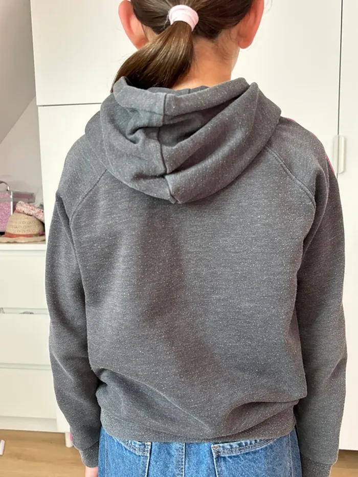 Sweat à capuche fille - photo numéro 2