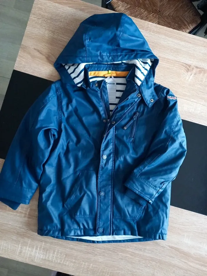 Blouson bleu marine 8 ans