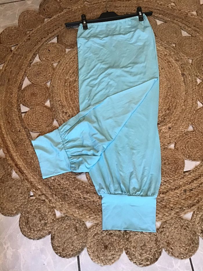 Pantacourt bleu ciel taille 42 marque Q’Neel - photo numéro 3