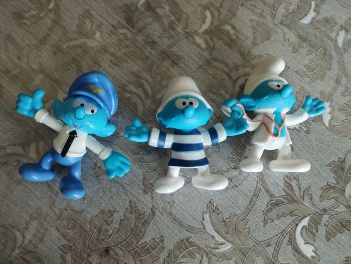 Lot de 3 figurines Schtroumpfs