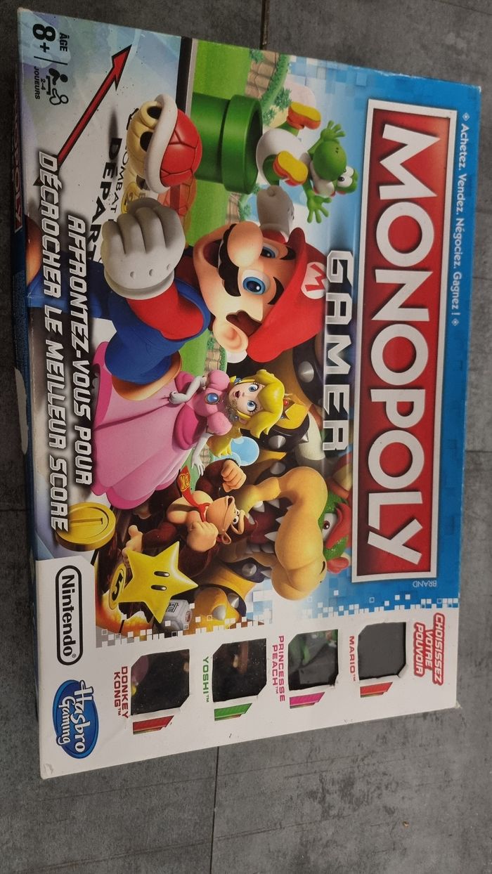 Jeu monopoly gamer nintendo