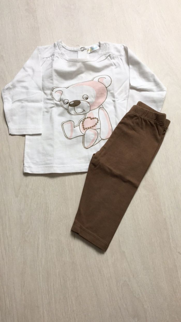 Legging et t-shirt