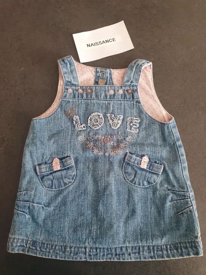 Robe en jeans Naissance