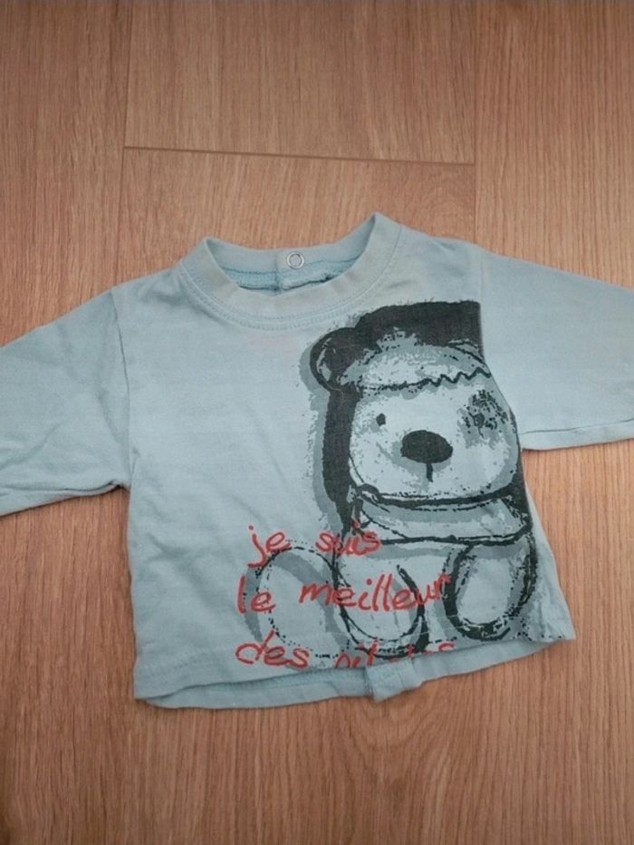 T-shirt garçon Cocoon 1 mois