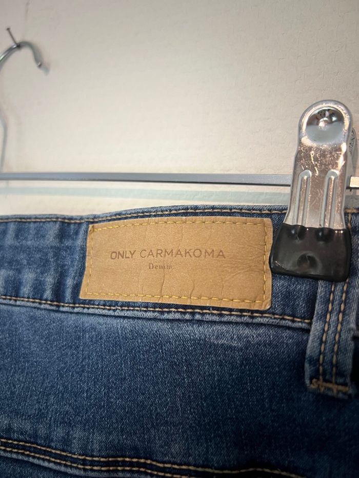 Jean skinny bleu foncé taille 48 Only Carmakoma - photo numéro 4