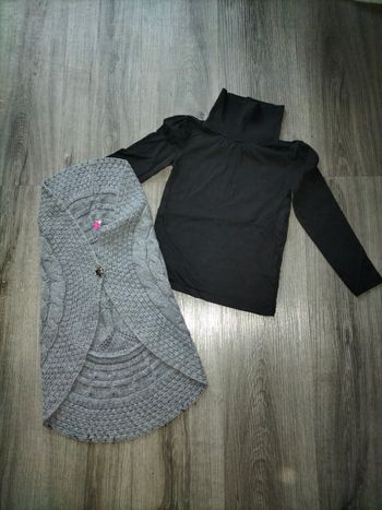 Gilet + sous pull