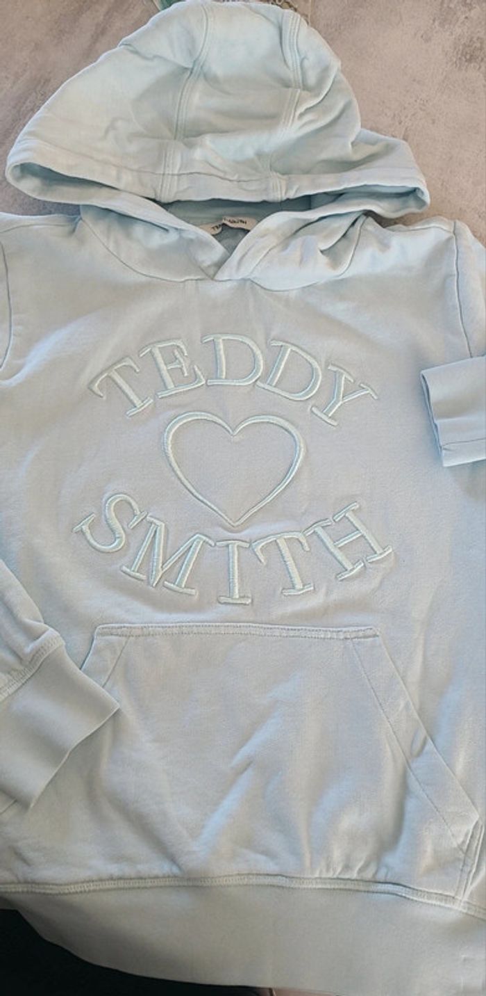 Sweat à capuche teddy smith 12 ans