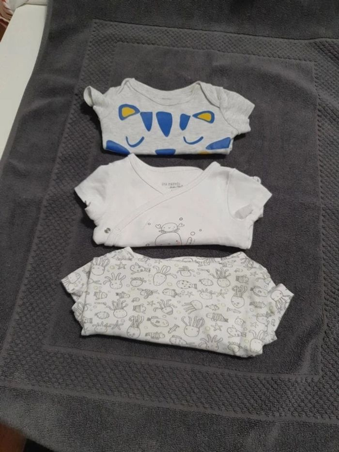 Lot de 3 bodies