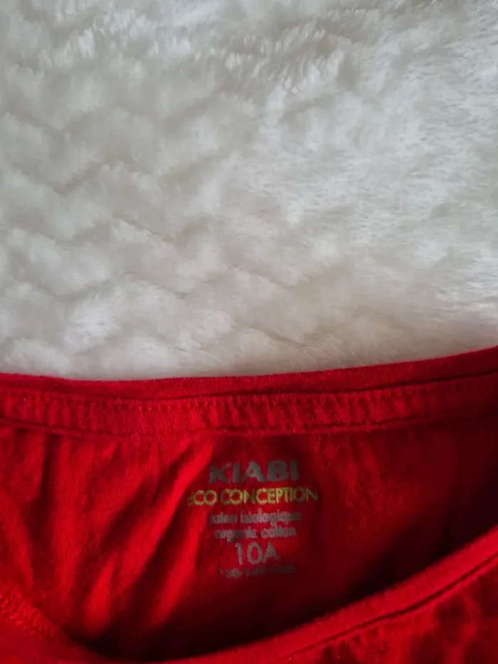 Tee-shirt manches longues Noël 10 ans - photo numéro 3