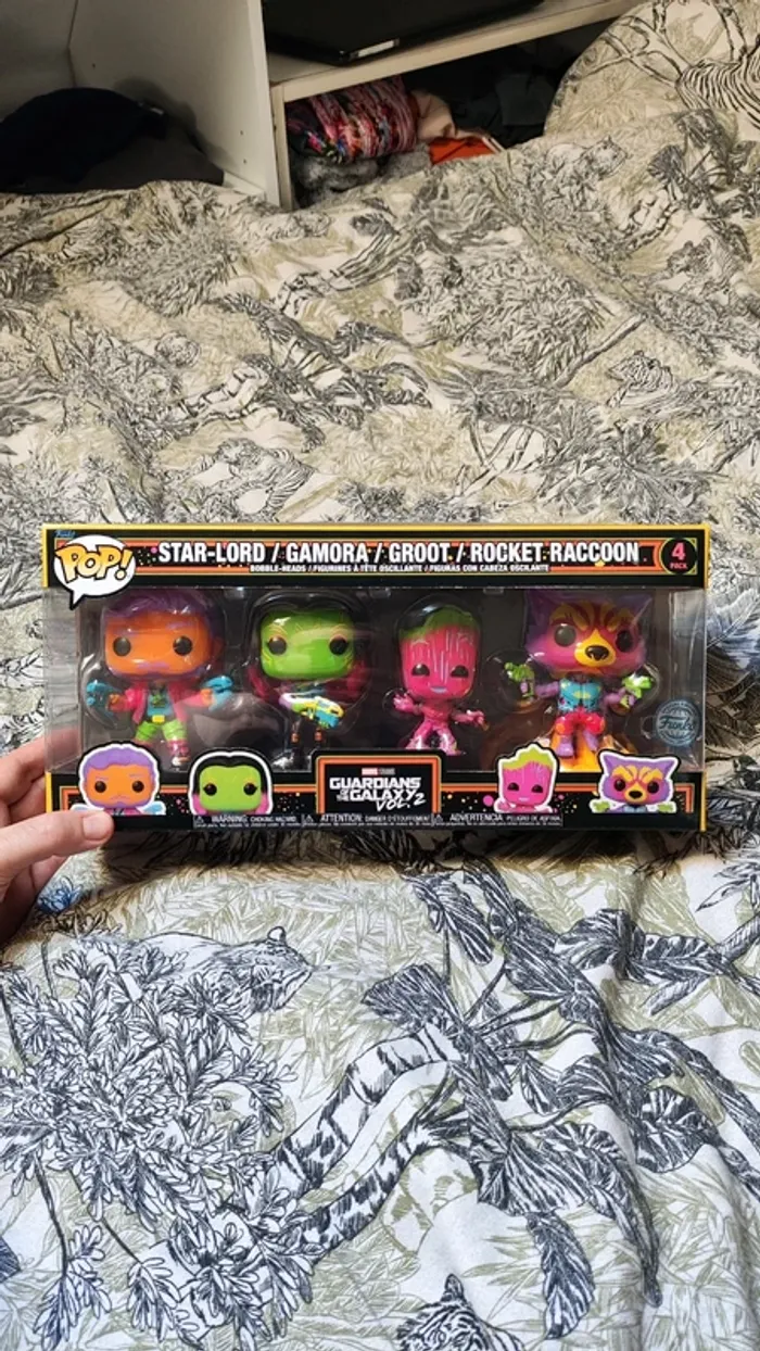 Les gardiens de la galaxie - lot de 4 figurines Funko pop