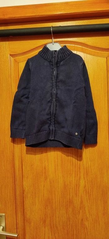 Gilet zippé 3-4 ans