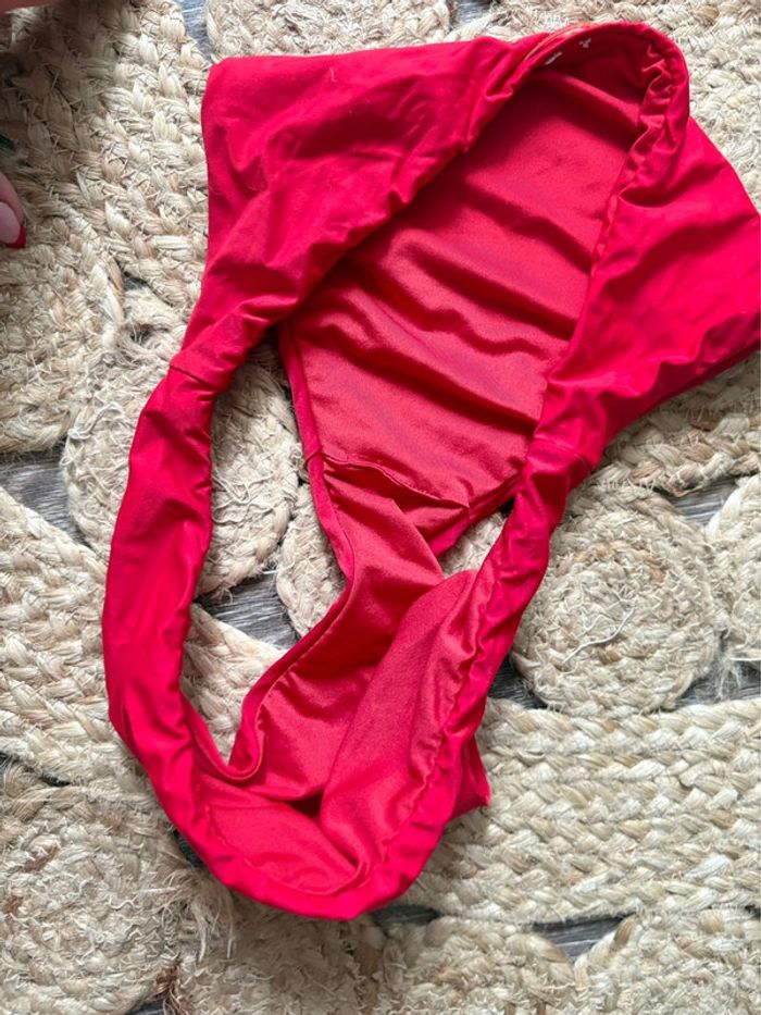 Maillot de bain 2 pièces Calzedonia - rouge - taille 38/40 - comme neuf - photo numéro 4