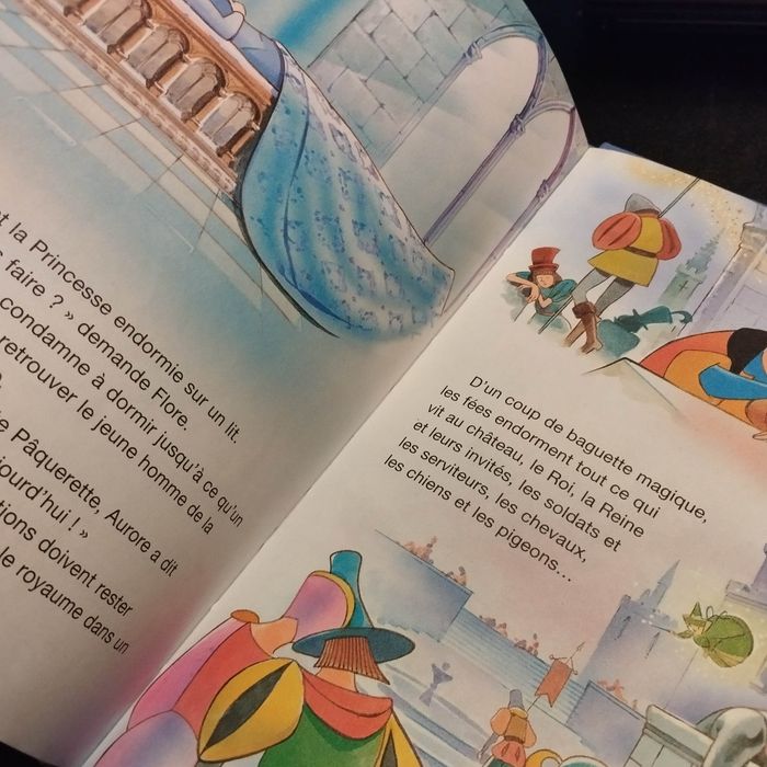 Livre enfant Disney Club du livre la Belle au bois dormant - photo numéro 3