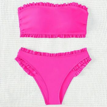 Maillot de bain rose XS