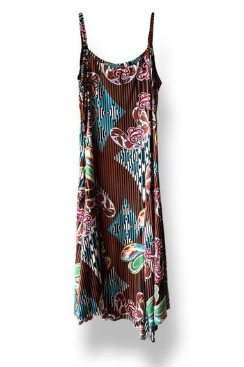 Robe longue fluide originale Elissa - Taille unique