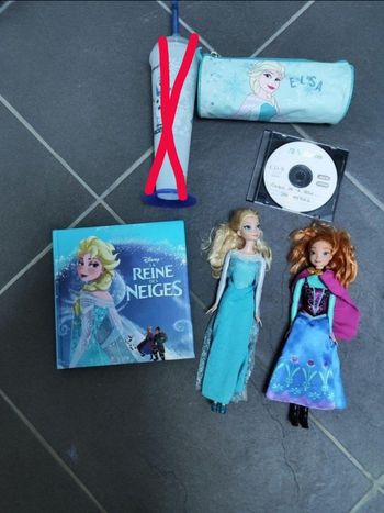 Lot de la Reine des Neiges 1