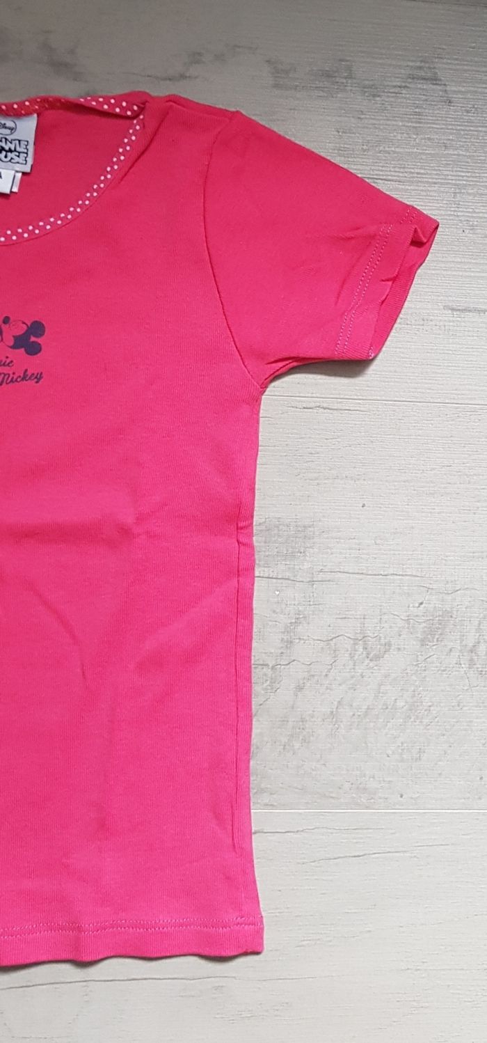 T-shirt fille Minnie 4 ans - photo numéro 4