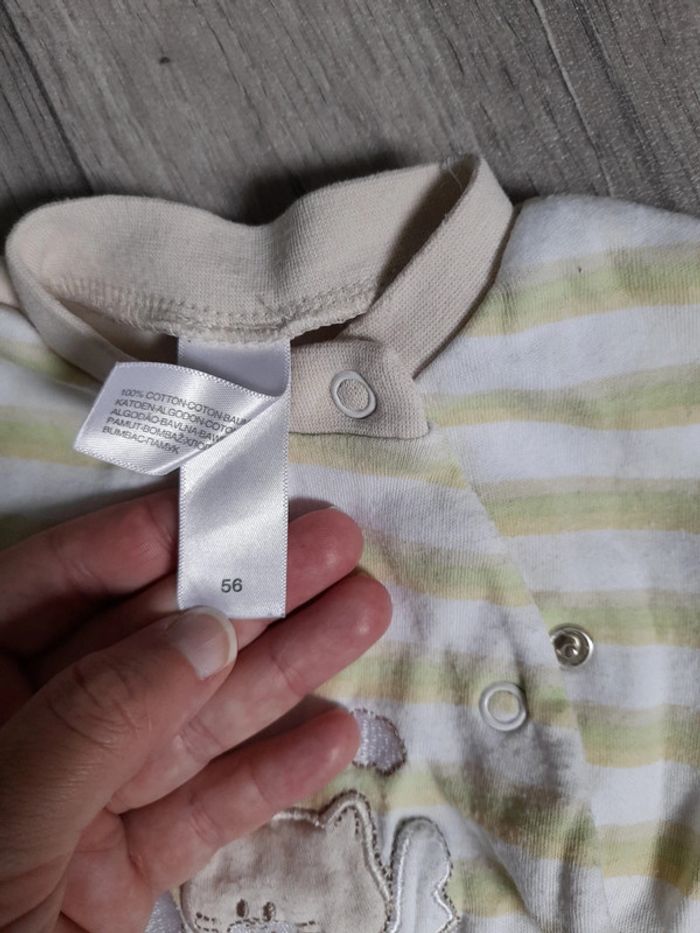 Pyjama coton 1 mois - photo numéro 3