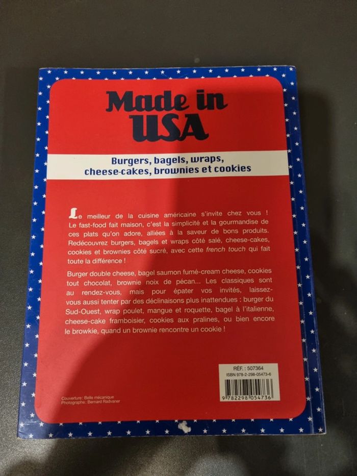 Livre de recettes made in usa - photo numéro 2