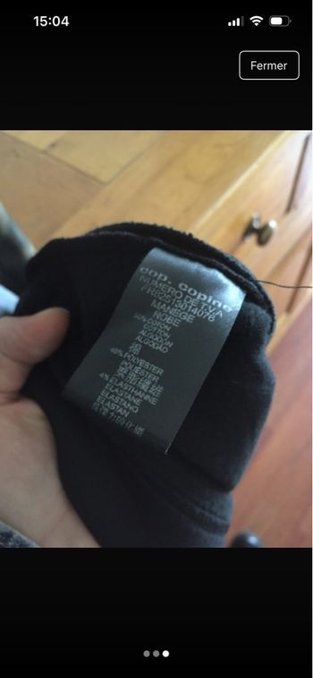 Robe COP. Copine "Manège" bleue marine